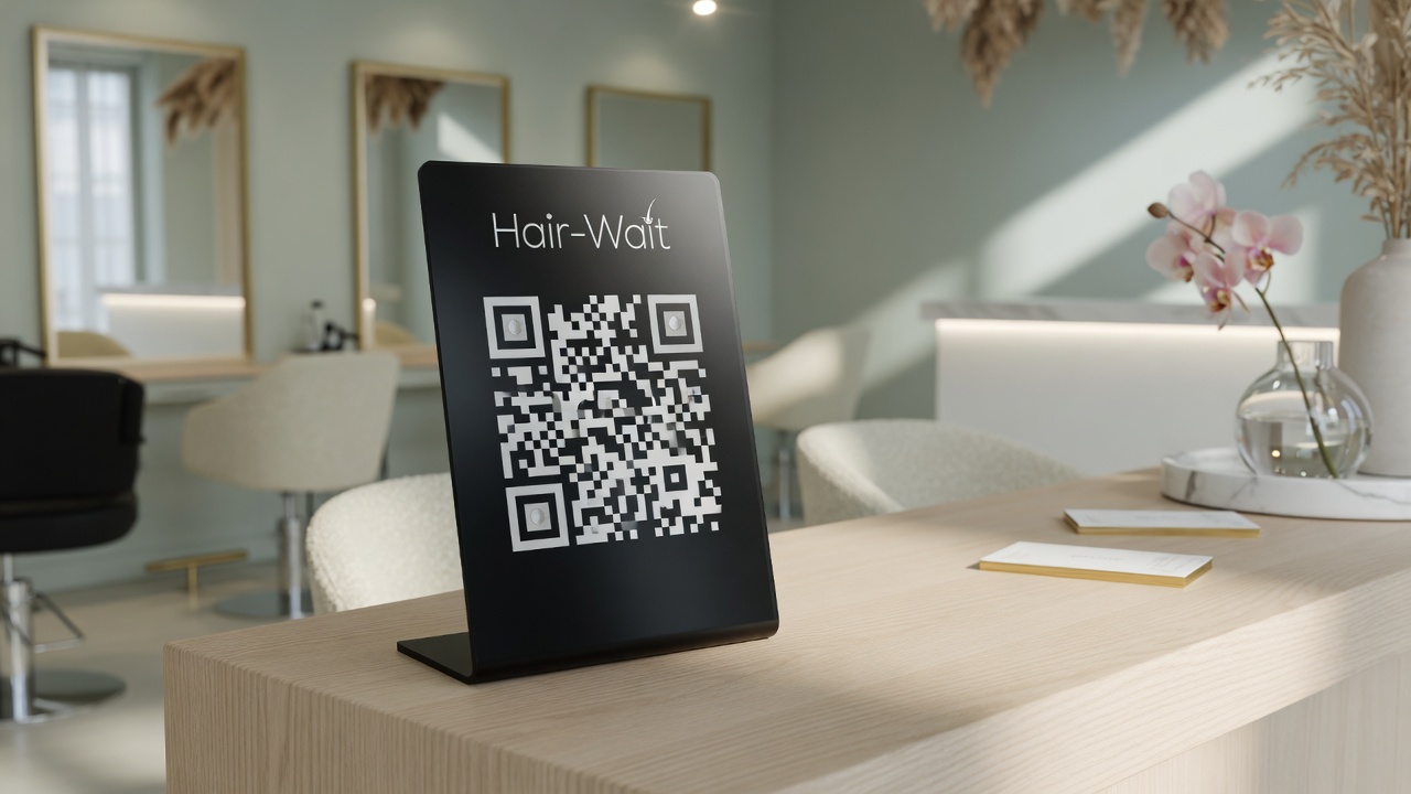 QR-Code Check-in im Salon